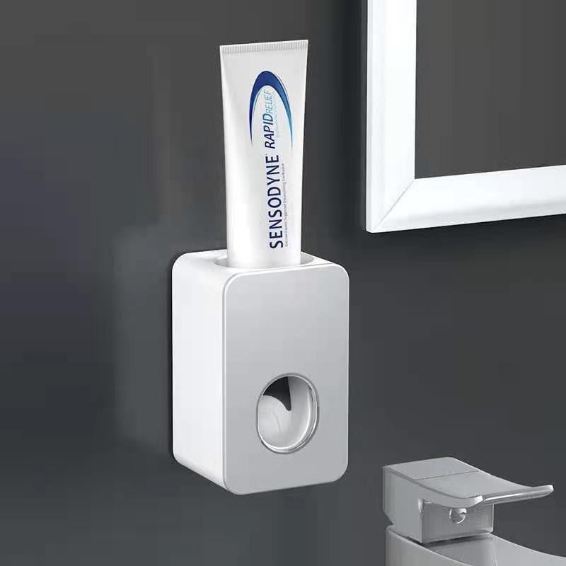 Automatic Wall-Mounted Toothpaste Dispenser Punch-Free Design