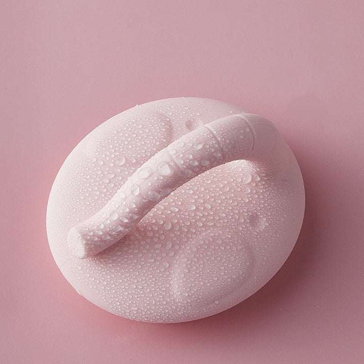 Baby Silicone Shower Brush & Shampoo Comb for Dandruff Removal