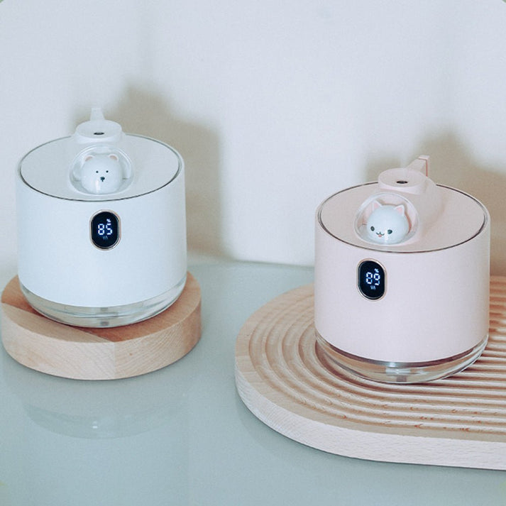 Bear Breeze Wireless Humidifier – Portable & LED Comfort