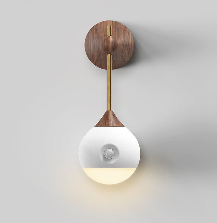 Wireless Induction Night Lamp with Human Body Sensor