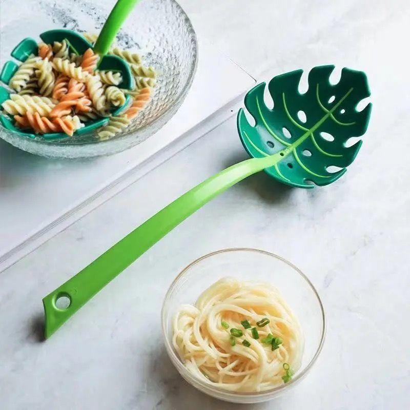 Pasta Scoop & Spaghetti Colander Spoon Nylon Kitchen Tool