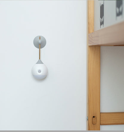 Wireless Induction Night Lamp with Human Body Sensor