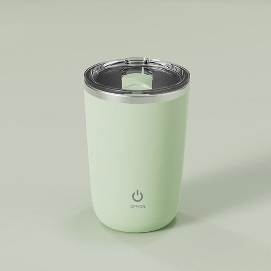 Automatic Self-Stirring Mug – 350ml Electric Stainless Steel Mixing Cup