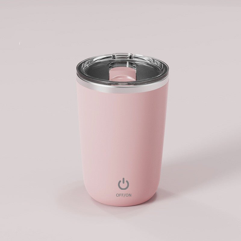 Automatic Self-Stirring Mug – 350ml Electric Stainless Steel Mixing Cup