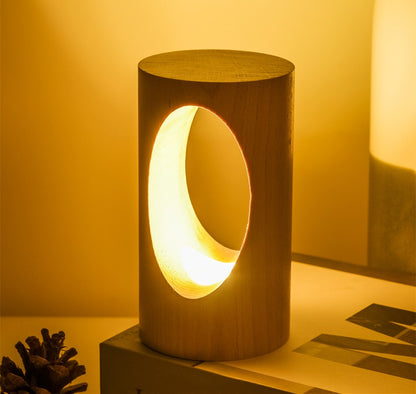Wood LED Reading Lamp
