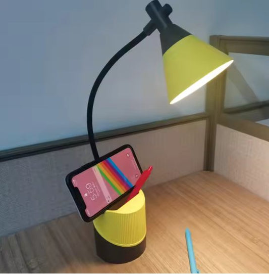 Study Desk Lamp With Phone Holder