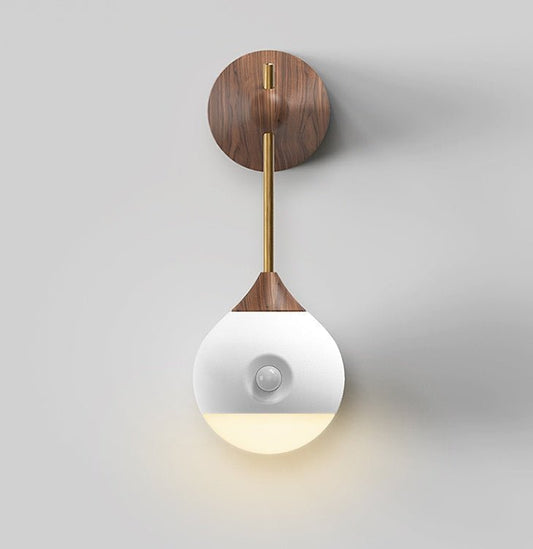 Wireless Induction Night Lamp with Human Body Sensor