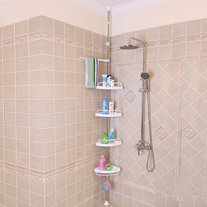 Multi-Function Bathroom Corner Shelf