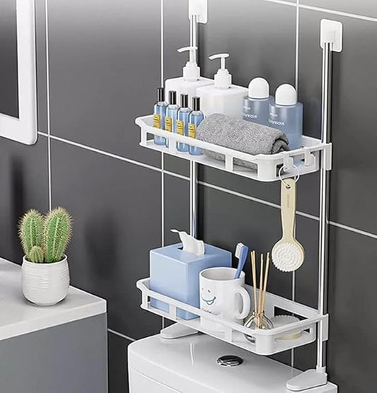 Multi-Layer Bathroom Rack Wall-Mounted Storage Organizer