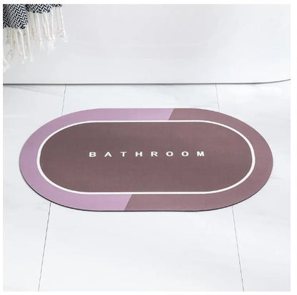 Super Absorbent Floor Mat Quick-Dry Bathroom Rug