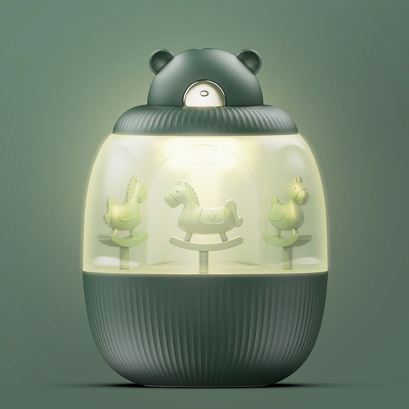 Cool Mist Humidifier & Music Box-USB Rechargeable