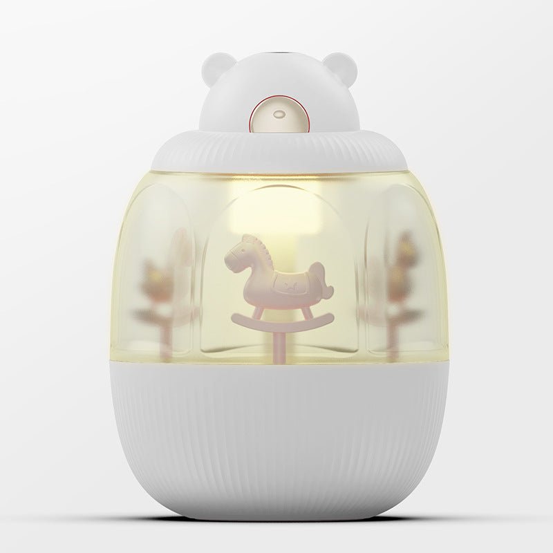 Cool Mist Humidifier & Music Box-USB Rechargeable