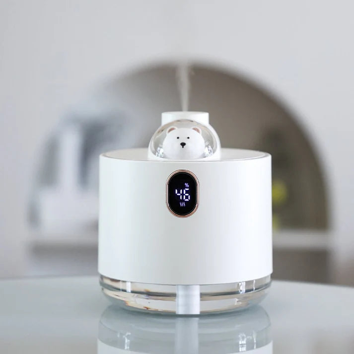 Bear Breeze Wireless Humidifier – Portable & LED Comfort