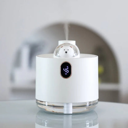 Bear Breeze Wireless Humidifier – Portable & LED Comfort